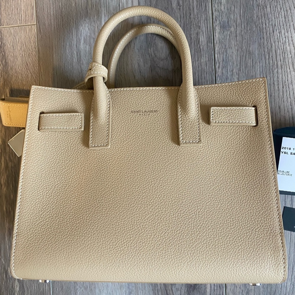 Brand New Saint Laurent Sac Du Jour Nano